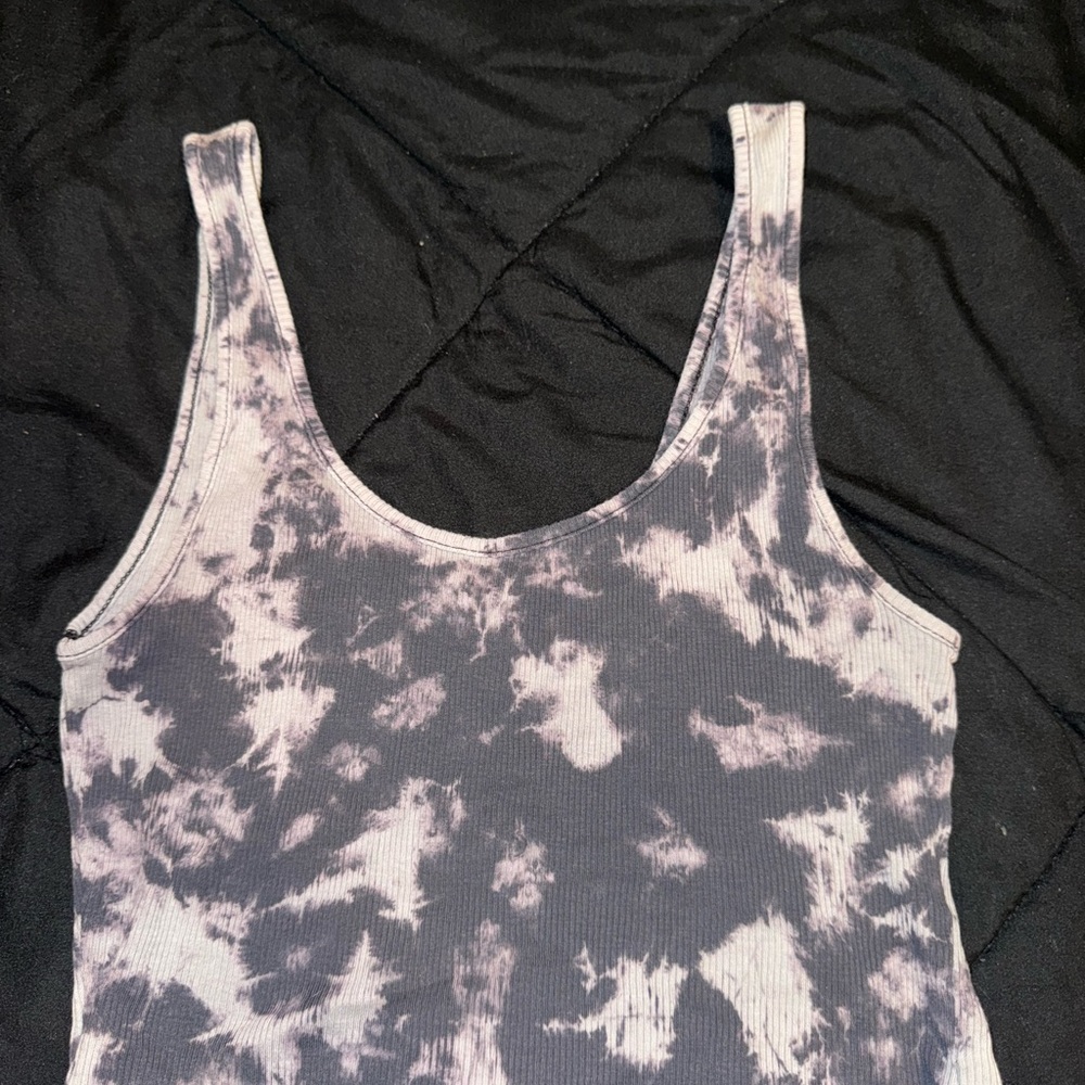 Garage Black and Gray Tank Top